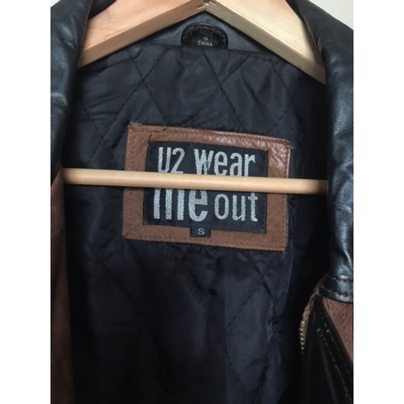 Leather Bomber Jacket - Picture 2 of 6